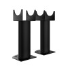 Norden Oval Column Radiator Feet - Black