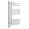 Koli 800 x 450mm Chrome Thermostatic Touch Control Wifi Electric Towel Rail