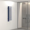 Carisa Terra L 1200 x 500mm Navy Blue Designer Aluminium Towel Rail
