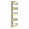 Koli 1600 x 450mm Brushed Brass Thermostatic Touch Control Electric Heated Towel Rail