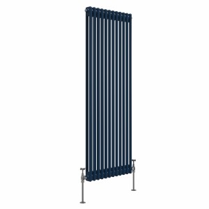 Bern - Sapphire Blue Vertical Column Radiator - Choice of Size
