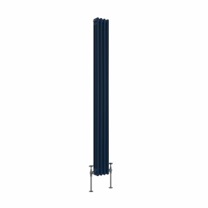Bern 1800 x 200mm Sapphire Blue Triple Vertical Column Radiator