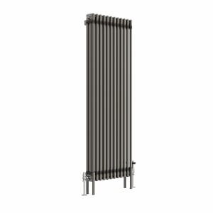 Bern Traditional Raw Metal Triple Vertical Column Radiator