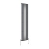 Norden Anthracite Designer Vertical Radiator with Mirror - Choice of Size