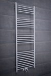 Nassjo Towel Radiator 1450 x 500 - Silver