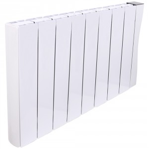 Bismo Wifi 575 x 942 mm White Wall or Floor Mounted 2000W Oil Filled Electric Radiator