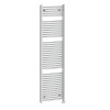 Fjord 1800 x 500mm Curved Chrome Thermostatic Bluetooth Electric Heated Towel Rail
