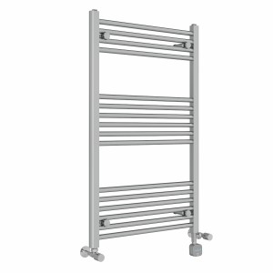 Bergen 1000 x 600mm Dual Fuel Straight Chrome Thermostatic Bluetooth Electric Heated Towel Rail