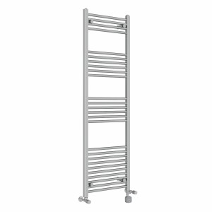 Bergen 1600 x 400mm Dual Fuel Straight Chrome Thermostatic Bluetooth Electric Heated Towel Rail