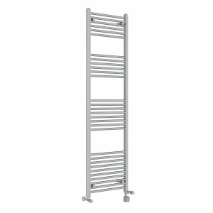 Bergen 1800 x 500mm Dual Fuel Straight Chrome Thermostatic Bluetooth Electric Heated Towel Rail