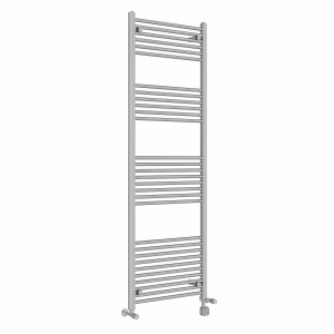 Bergen 1800 x 600mm Dual Fuel Straight Chrome Thermostatic Bluetooth Electric Heated Towel Rail