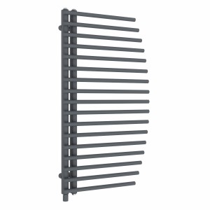 Sigla 1000 x 550mm Anthracite Simple Electric Heated Towel Rail