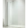 Aquariss 700mm Wet Room Shower Panel with 8mm Easy Clean Glass