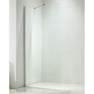 Aquariss 800mm Wet Room Shower Panel with 8mm Easy Clean Glass