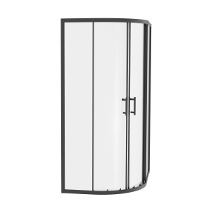 Ennerdale - 1200 x 900mm Offset Quadrant Shower Enclosure - Black