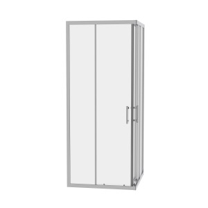 Ennerdale - 700 x 700mm Corner Entry Shower Enclosure - Chrome