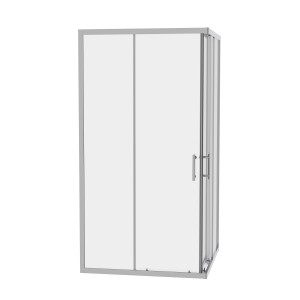Ennerdale - 900 x 900mm Corner Entry Shower Enclosure - Chrome