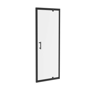 Ennerdale - 700mm Pivot Shower Door - Black