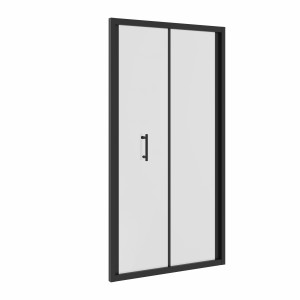 Ennerdale - 900mm Bi-Fold Shower Door - Black
