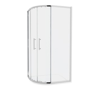 Aqua Offset Quadrant Enclosure 1000 x 800mm 6mm Glass