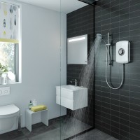 Triton Amore Electric Shower 8.5kW - White Gloss