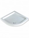 Aquariss - Classic Stone Resin Quadrant Shower Tray - 550mm - Includes Waste