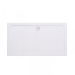 Aquariss 1800 x 700mm ABS Stone White Low Profile Rectangle Shower Tray