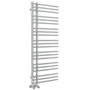 Solberg 1250 x 500mm Chrome Heated Towel Rail