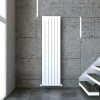 Carisa Mack 1800 x 475mm White Designer Aluminium Radiator