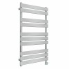 Juva 1000 x 600mm Chrome Flat Panel Thermostatic Touch Control Wifi Electric Heated Towel Rail