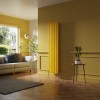 Lulea 1800 x 410mm Zinc Yellow Double Vertical Flat Panel Designer Radiator