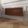 Bern 300 x 1010mm Metallic Bronze Double Horizontal Column Radiator