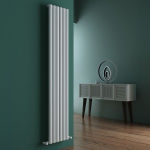 Carisa Tallis 1800 x 350mm White Designer Aluminium Radiator