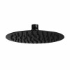Thurso 200mm Round Shower Head Matt Black