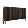 Bern 600 x 1460mm Traditional Black Copper Horizontal Four Column Radiator