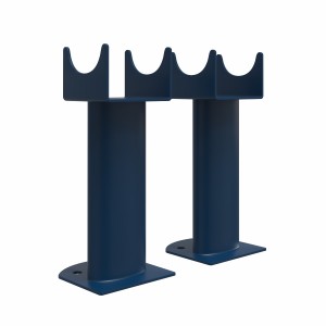 Norden Oval Column Radiator Feet - Sapphire Blue