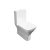 Feel Curved Close Coupled Toilet with Soft Close Seat