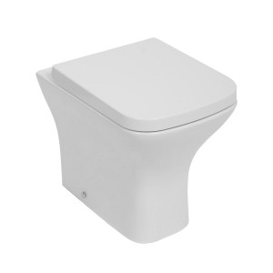 Feel Curved Back to Wall Toilet Pan with Soft Close Seat