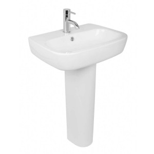Ancona 550mm Basin with Full Pedestal