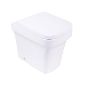 Avola Back to Wall Toilet Pan with Soft Close Seat