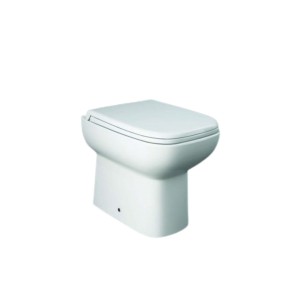 Origin Back to Wall Toilet Pan with Poly Soft Close Seat