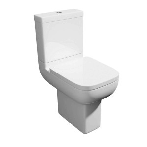 Feel 600 Close Coupled Toilet with Comfort Height Pan & Soft Close Seat