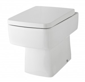 Boston Back to Wall Toilet Pan with Soft Close Seat 