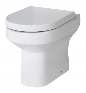 Calgary Back to Wall Toilet Pan with Soft Close Seat