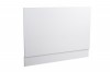 Gloss White 750mm Wood Bath End Panel