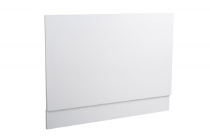 Gloss White 750mm Wood Bath End Panel