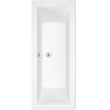 Sawley 1700 x 700mm Straight Bath Double Ended