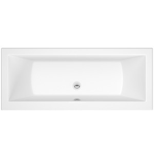 Sawley 1700 x 700mm Straight Bath Double Ended