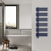 Carisa Terra 1296 x 500mm Navy Blue Designer Aluminium Towel Rail