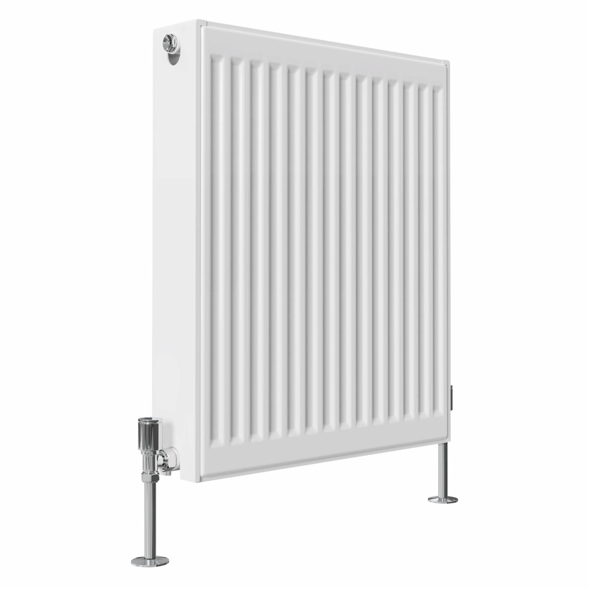 Type 22 H600 x W500 mm Compact Double Convector Radiator - White